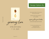 Custom Wedding Seed Packets - The Living Seed Company LLC