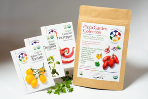 Organic Pizza Garden Collection - The Living Seed Company LLC