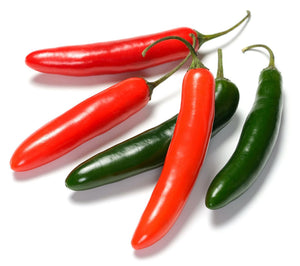 Serrano Hot Pepper Seeds - Capsicum annuum | The Living Seed Company LLC